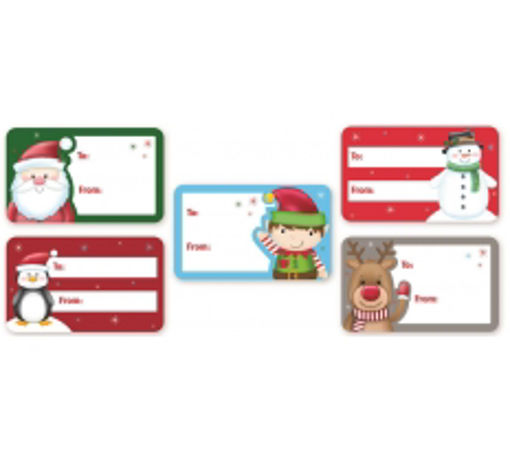 Picture of STICKER TAGS 50PK CUTE